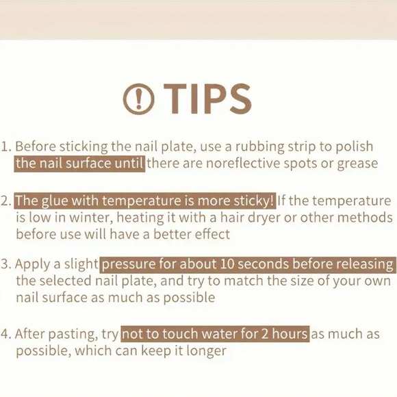 Press-On Nails, NIB, Pink & White - Picture 9 of 10